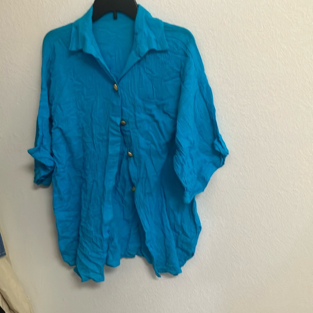 FINAL MARKDOWN Pacific connections swim suit cover up osfm